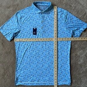 Johnnie-O Featherweight Polo - Airmail Print